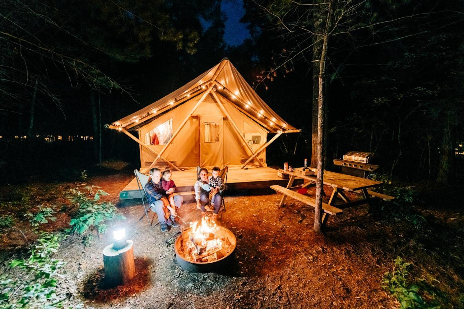 Huttopia White Mountains Albany Экстерьер фото