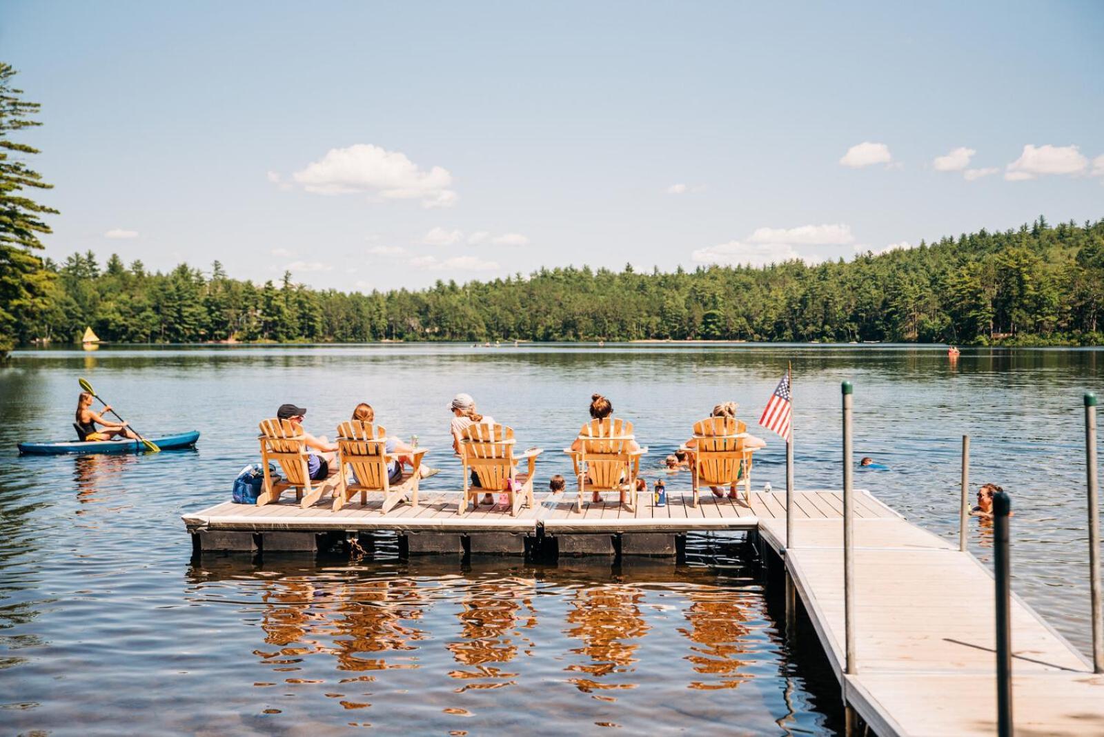 Huttopia White Mountains Albany Экстерьер фото