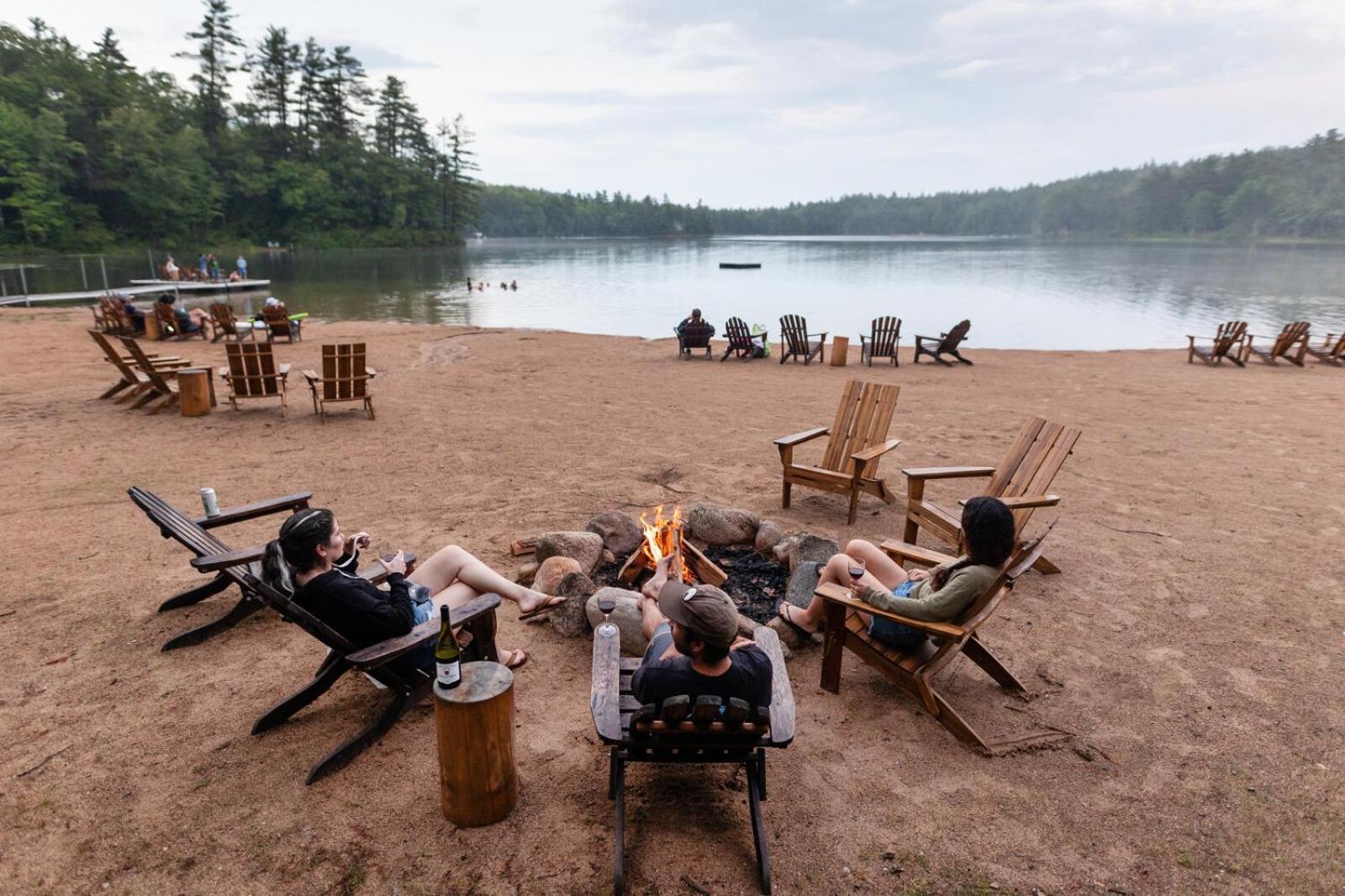 Huttopia White Mountains Albany Экстерьер фото