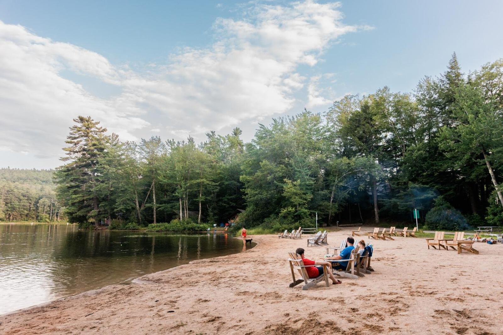 Huttopia White Mountains Albany Экстерьер фото