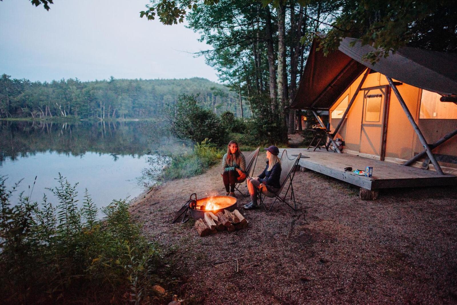 Huttopia White Mountains Albany Экстерьер фото