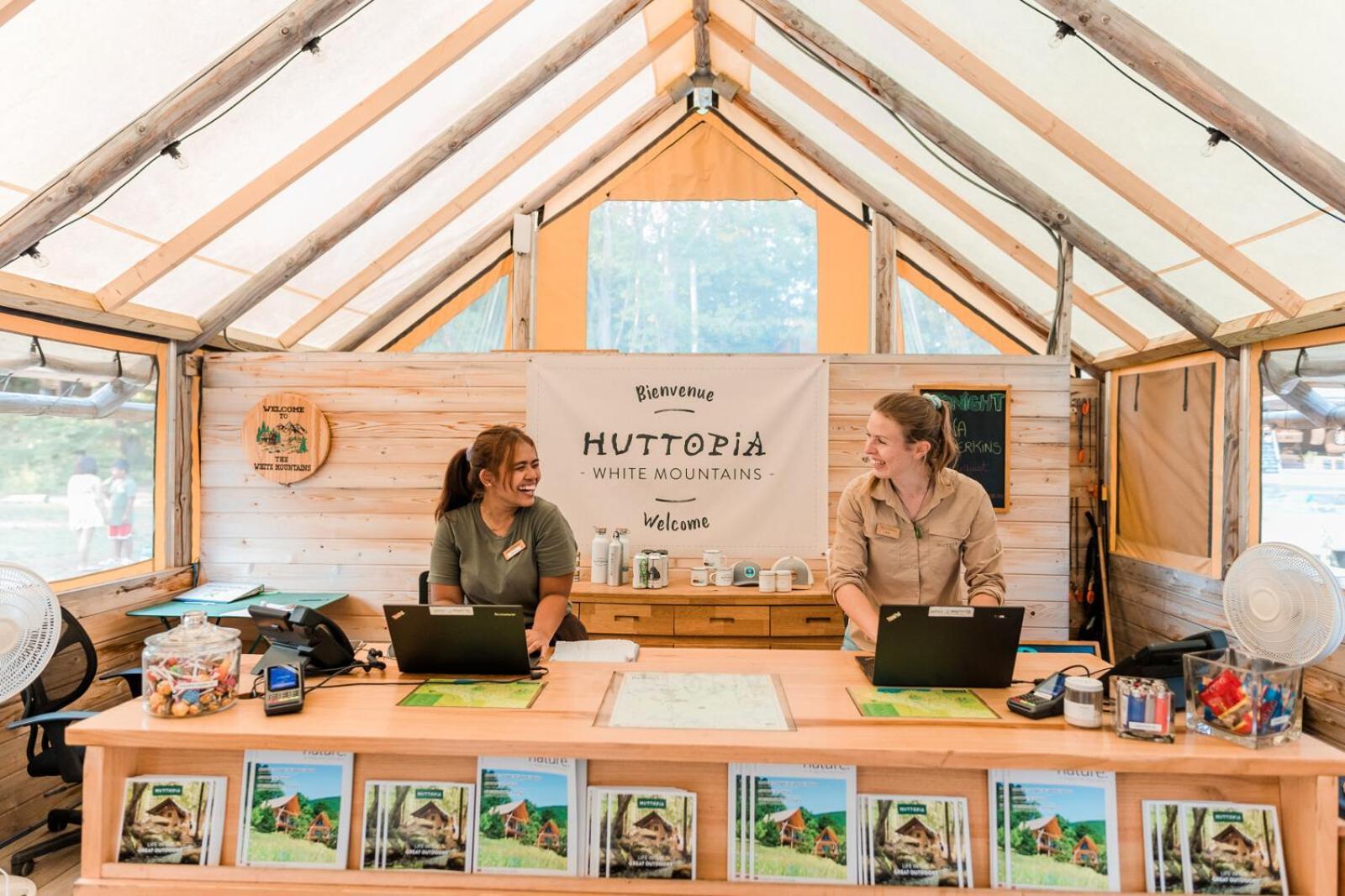 Huttopia White Mountains Albany Экстерьер фото