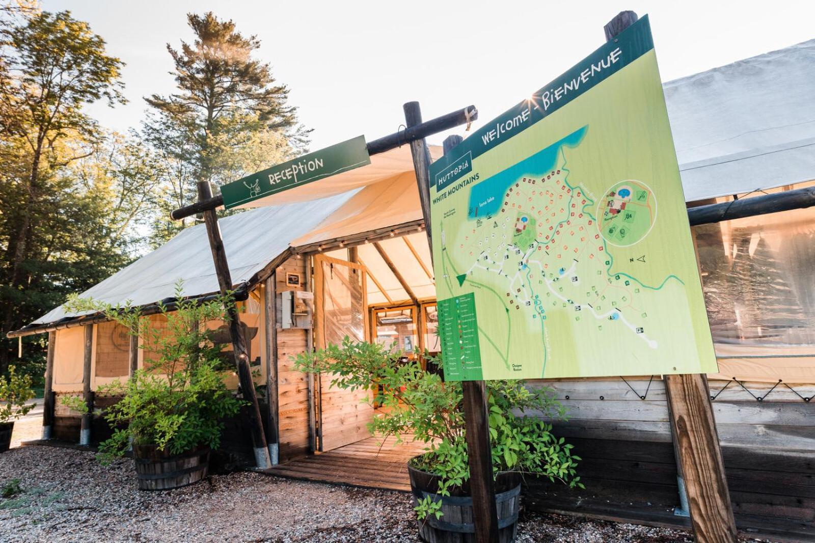 Huttopia White Mountains Albany Экстерьер фото